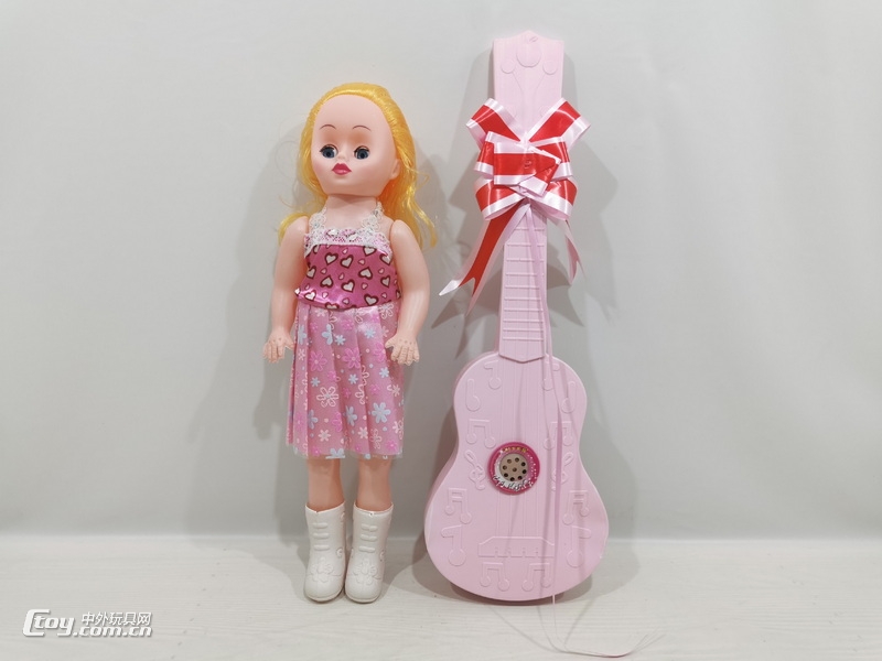 新款18寸娃娃+吉他
