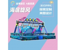 新款户外网红游乐设备双排海盗船 海底旋风公园主题游乐设备