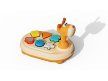 长颈鹿形状配对婴幼儿乐器玩具