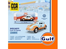 CCA海湾油站联名1：28大众甲壳虫经典款合金车模型