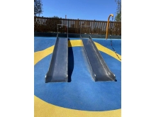 户外儿童拓展公园景区游乐场大型非标不锈钢滑梯定制