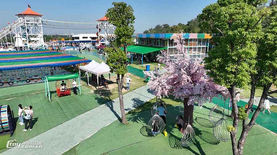 上海无动力儿童游乐园的游乐设施 七彩滑道介绍生产厂家