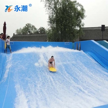 室内外陆地滑板冲浪机模拟器大型游泳池水上乐园商用设备定制厂家