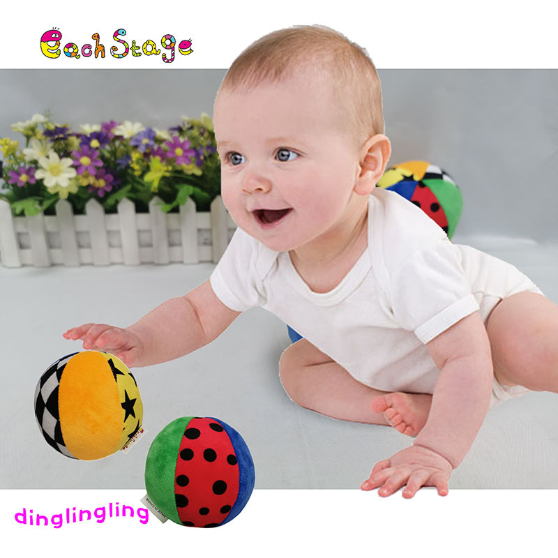 婴儿感官图形训练彩色圆球