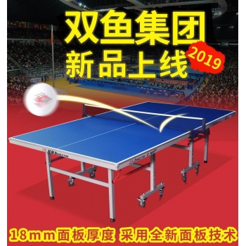 广州双鱼乒乓球台 室内家用乒乓球桌批发