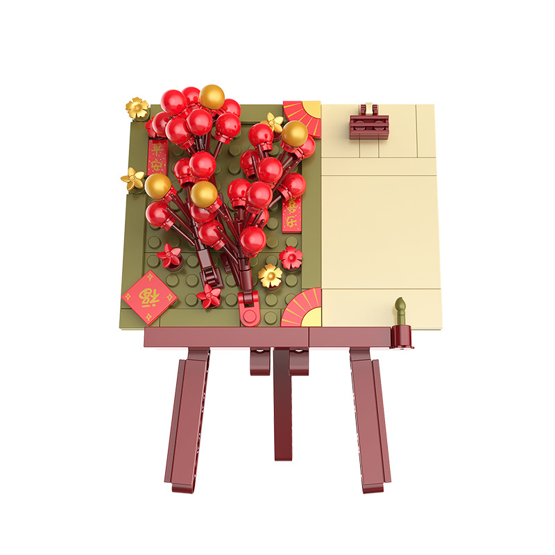 JAKI佳奇积木植物日志系列创意心语明信片