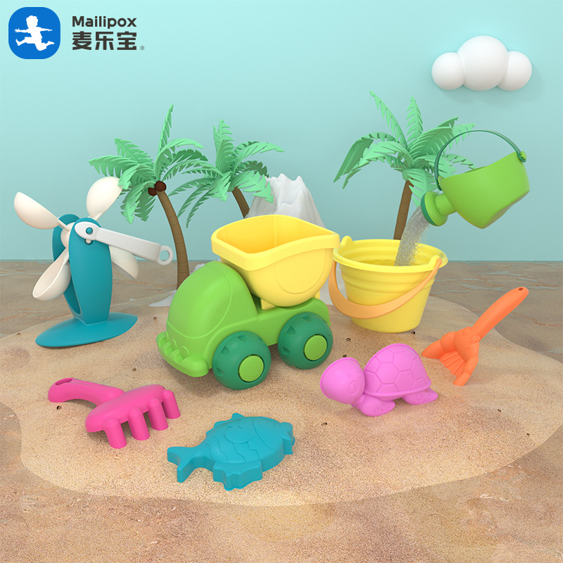 软胶户外沙滩玩沙铲沙工具套装玩具