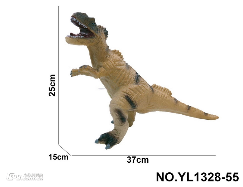 动物17寸 恐龙环保PVC填棉带IC用2粒AG13包电