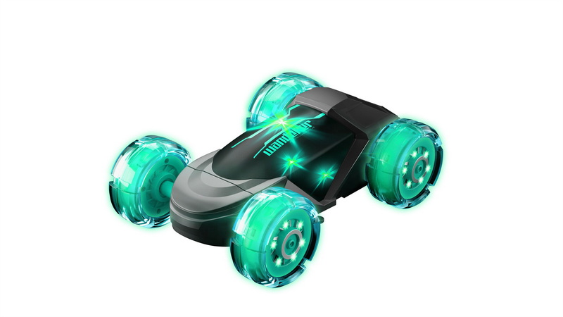 新款遥控发光轮概念车（4颗发光轮）（喷雾版）包电