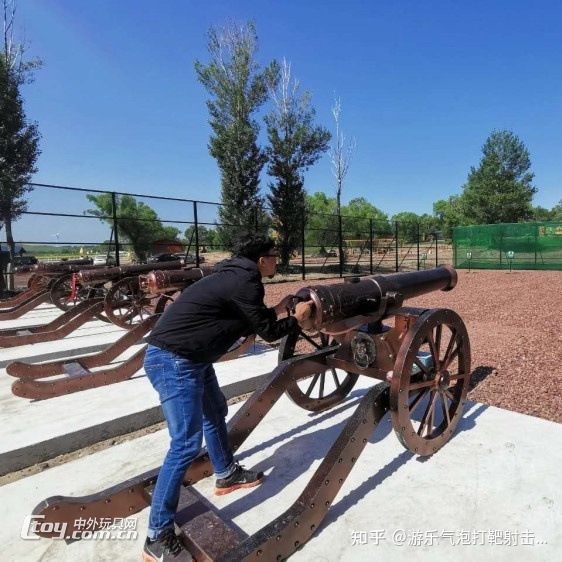 古炮模型仿古景区游乐项目青铜炮红衣大炮铁炮模型可发射大炮乐园