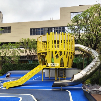 广州儿童滑梯设备小区公园房地产乐园游乐设备