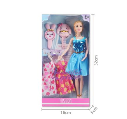 11.5寸实身娃娃衣服多款混装MSN583A