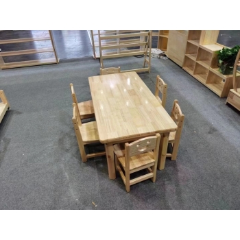 郑州幼儿园桌椅幼儿园床儿童实木桌椅幼儿实木区角柜儿童实木家具