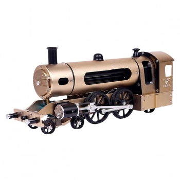 时代记忆蒸汽火车模型拼装金属机械原理