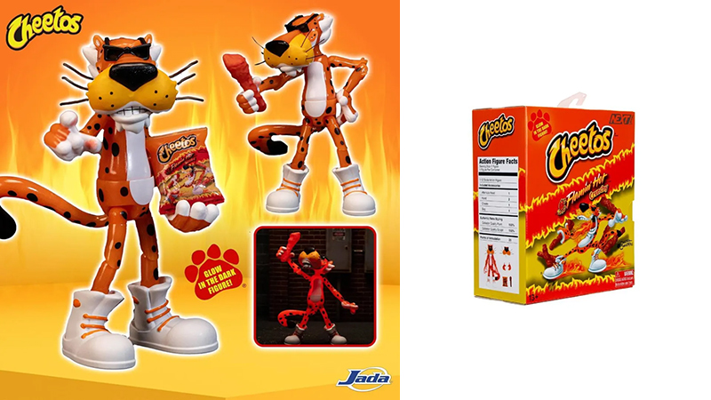 JADA TOYS『Cheetos奇多豹 火辣荧光版』6寸可动人偶造型