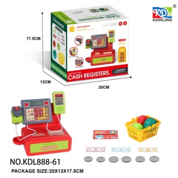 新款過家家收銀機 燈光音樂