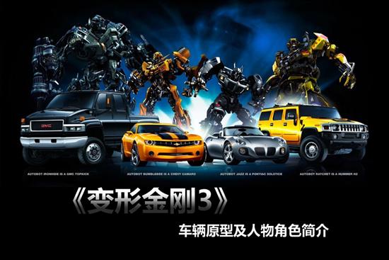 >>揭秘变形金刚3原型车  《变形金刚》系列电影出镜车型盘点