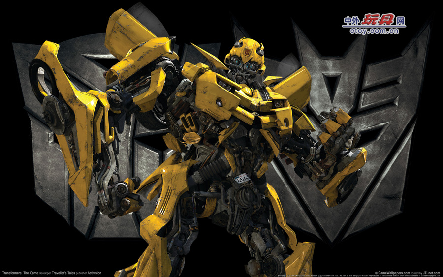 变形金刚大黄蜂桌面壁纸(高清组图)