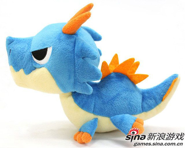 mh怪物毛绒玩具(海龙拉基亚克尔斯)